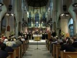 The choir in church